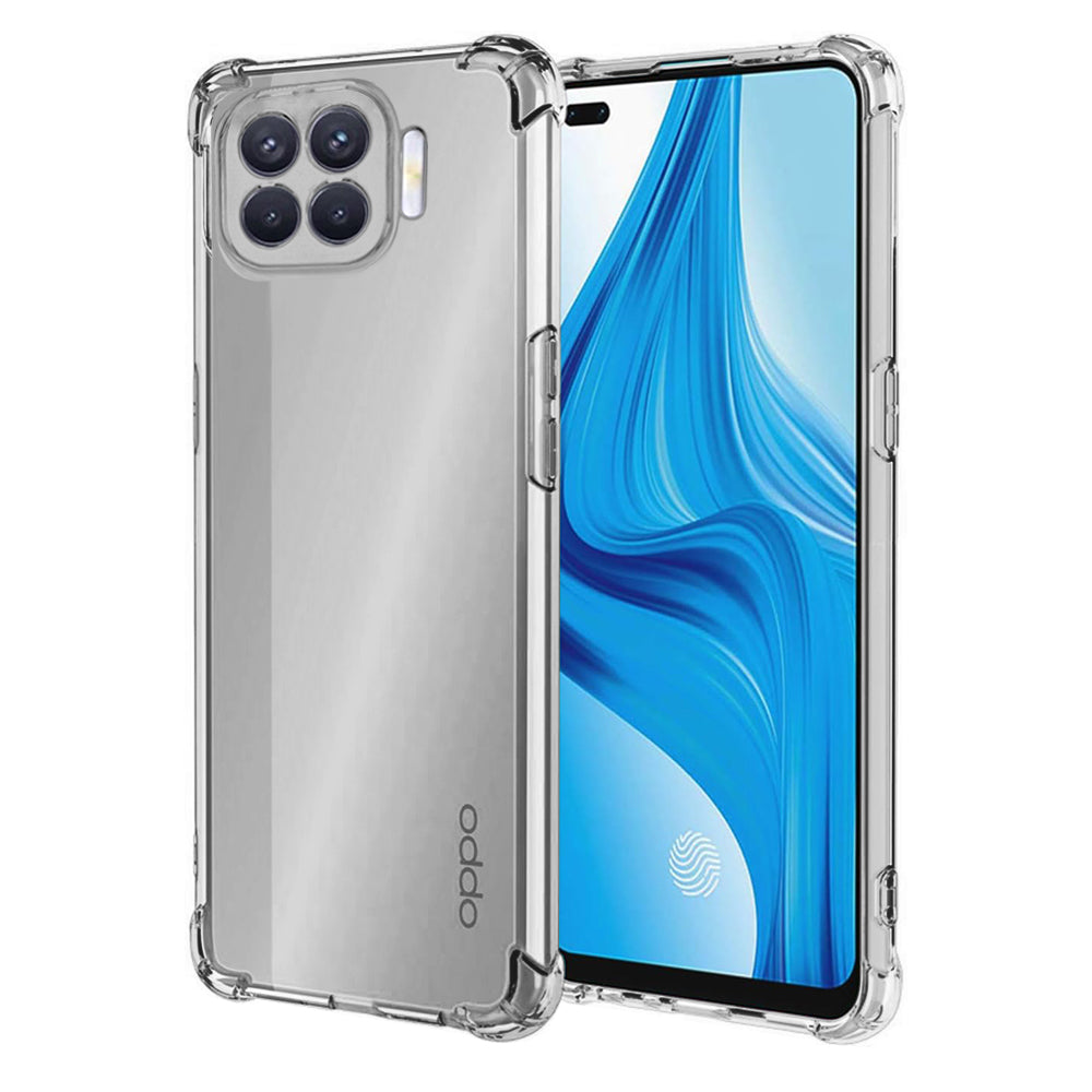Capa para Oppo Reno4 Lite, Techsuit, Shockproof Clear, Transparente