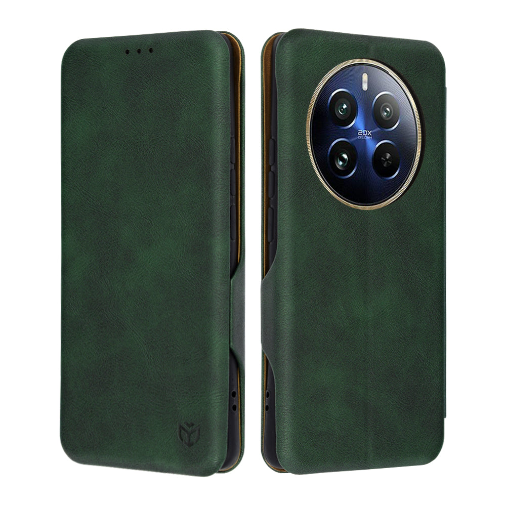 Capa para Realme 12 Pro / 12 Pro+, Techsuit, Safe Wallet Plus, Verde