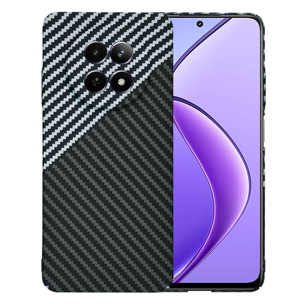 Capa para Realme 12x / 12, Techsuit, Carbonite FiberShell, Preto Cinzento