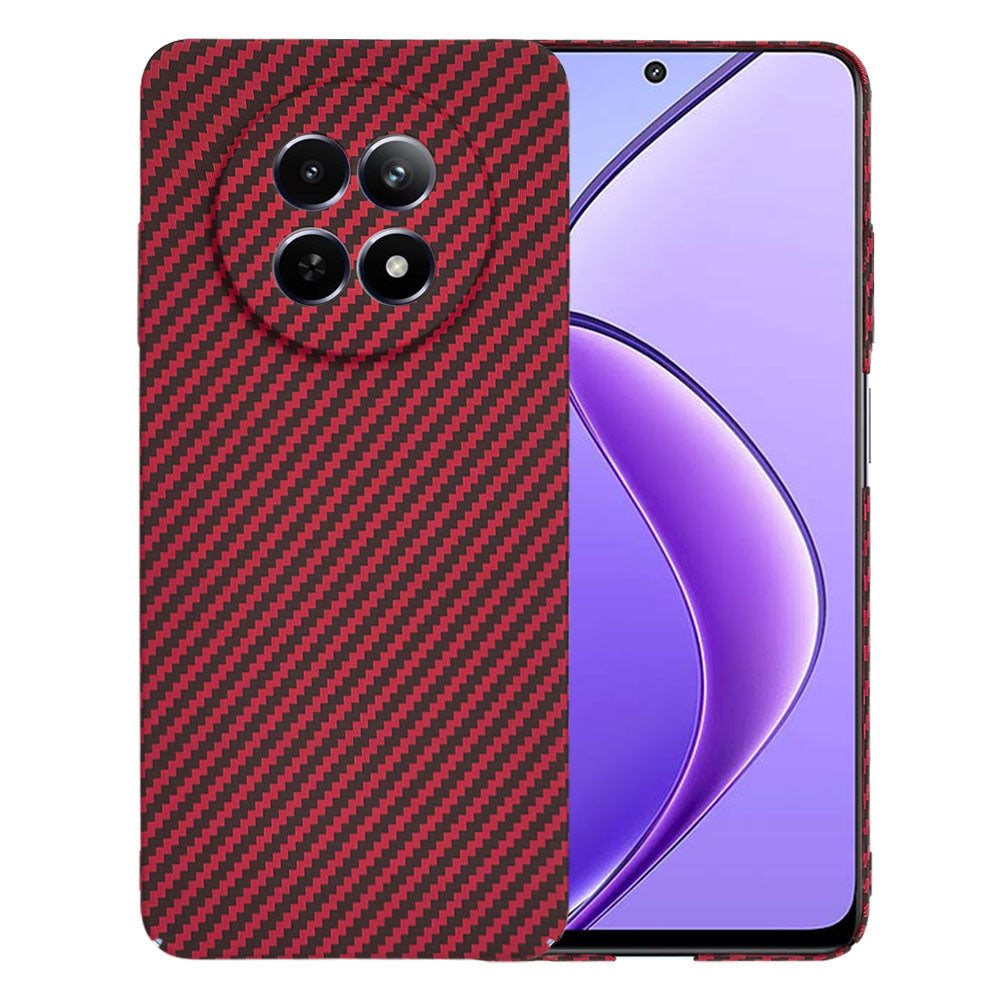 Capa para Realme 12x / 12, Techsuit, Carbonite FiberShell, Vermelha