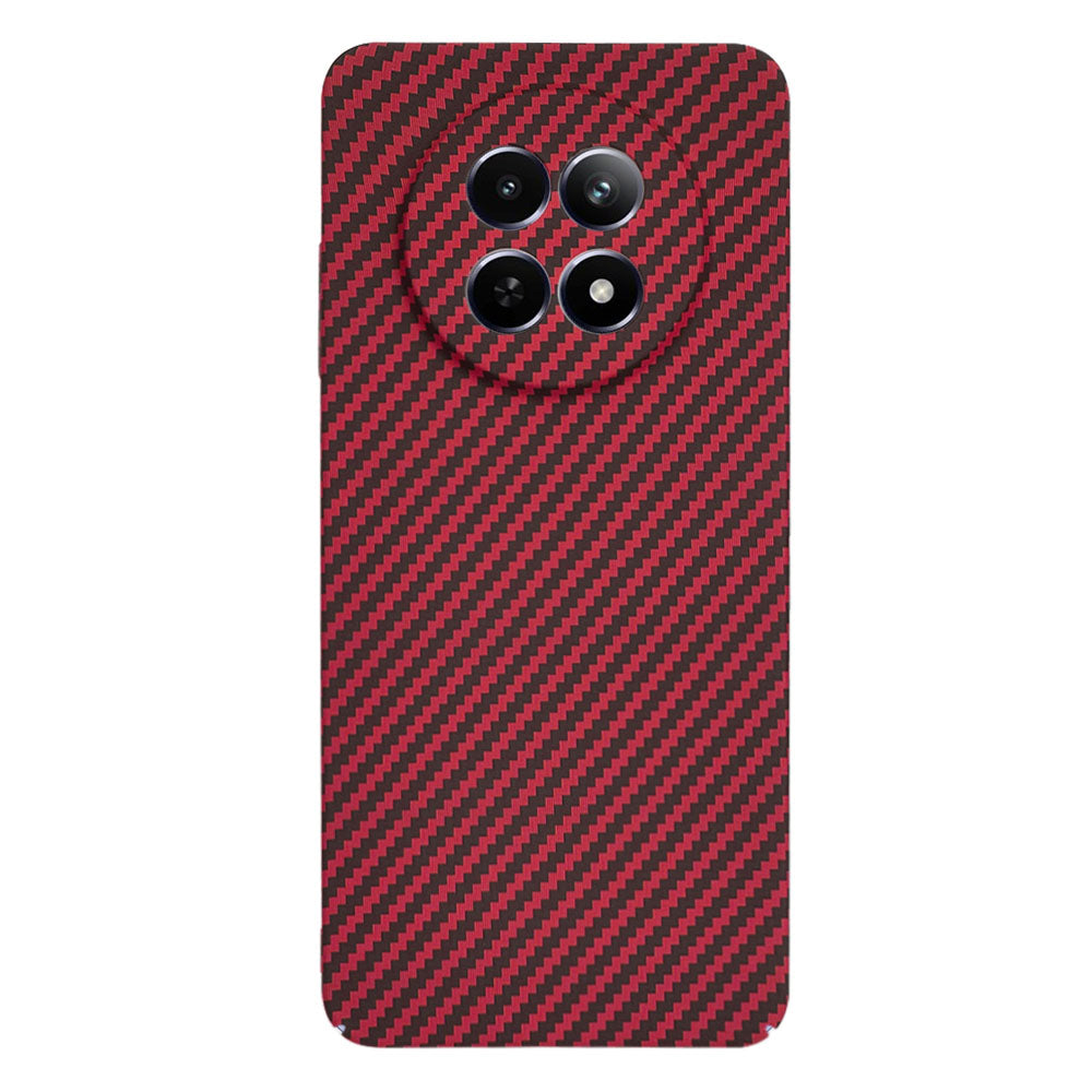 Capa para Realme 12x / 12, Techsuit, Carbonite FiberShell, Vermelha