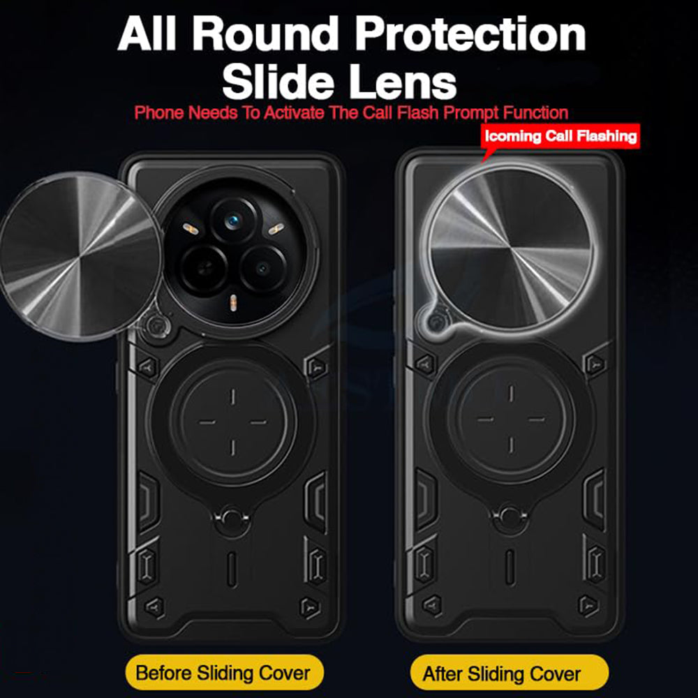 Capa para Realme 14 Pro+, Techsuit, CamGuard Pro, Preta