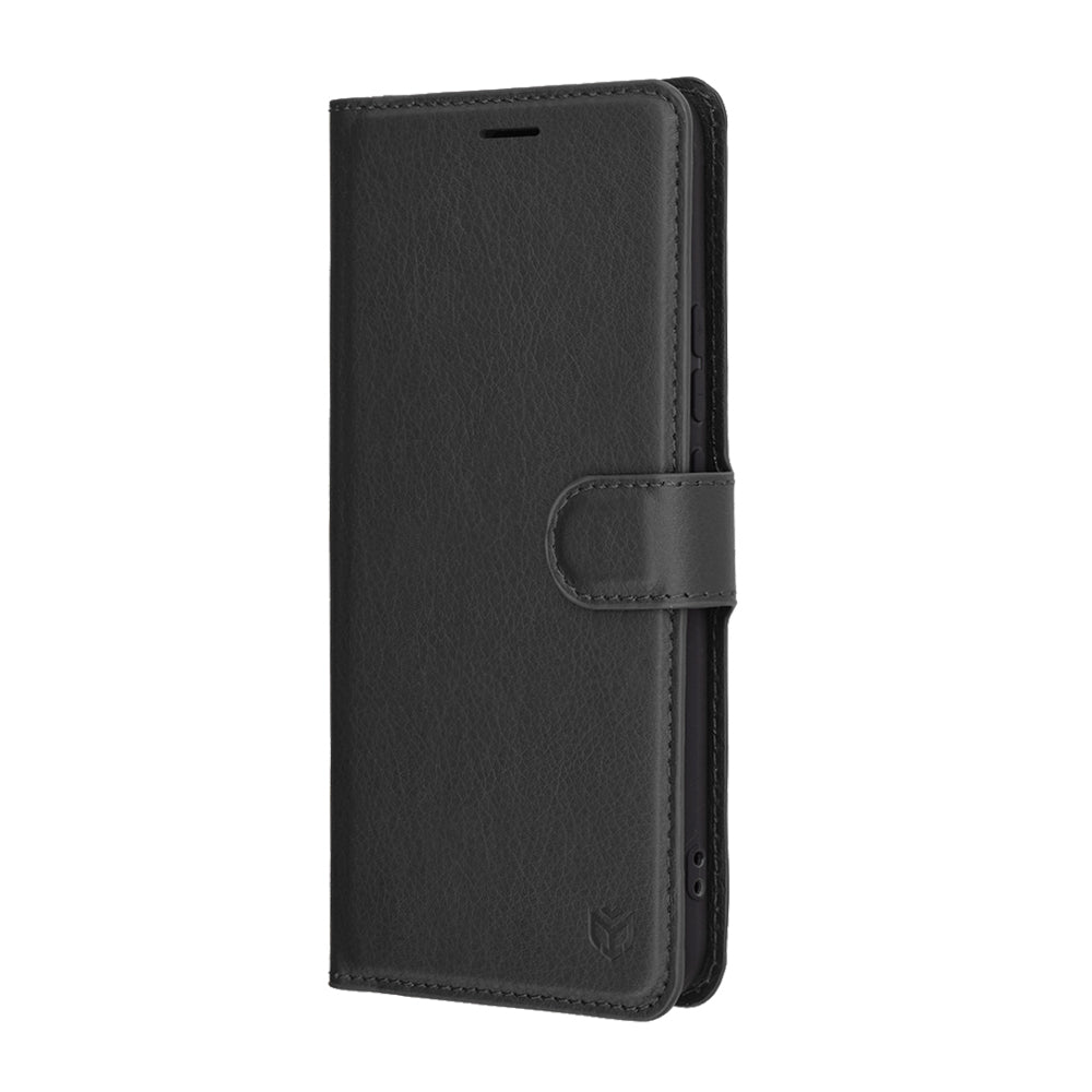 Capa para Realme 14 Pro, Techsuit, Leather Folio, Preta