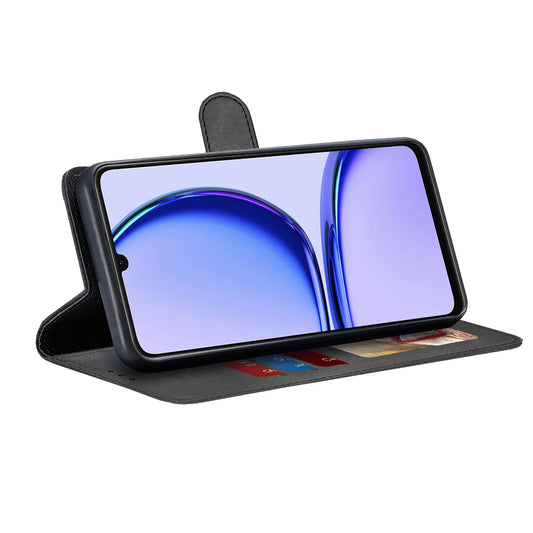 Capa para Realme C53, Techsuit, Diary Book, Preta