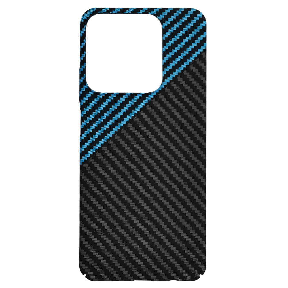 Capa para Realme C63 / C61, Techsuit, Carbonite FiberShell, Preto Azul