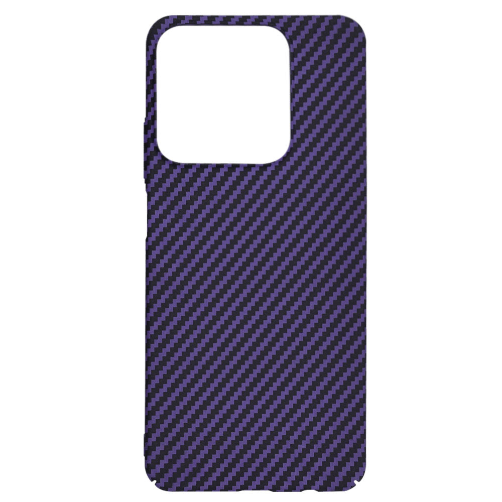 Capa para Realme C63 / C61, Techsuit, Carbonite FiberShell, Roxa