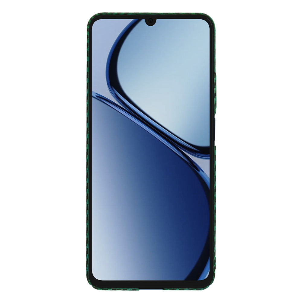 Capa para Realme C63 / C61, Techsuit, Carbonite FiberShell, Verde