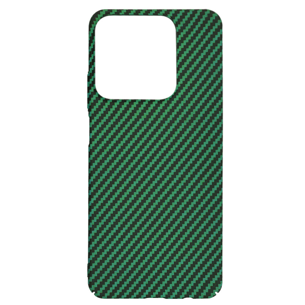 Capa para Realme C63 / C61, Techsuit, Carbonite FiberShell, Verde