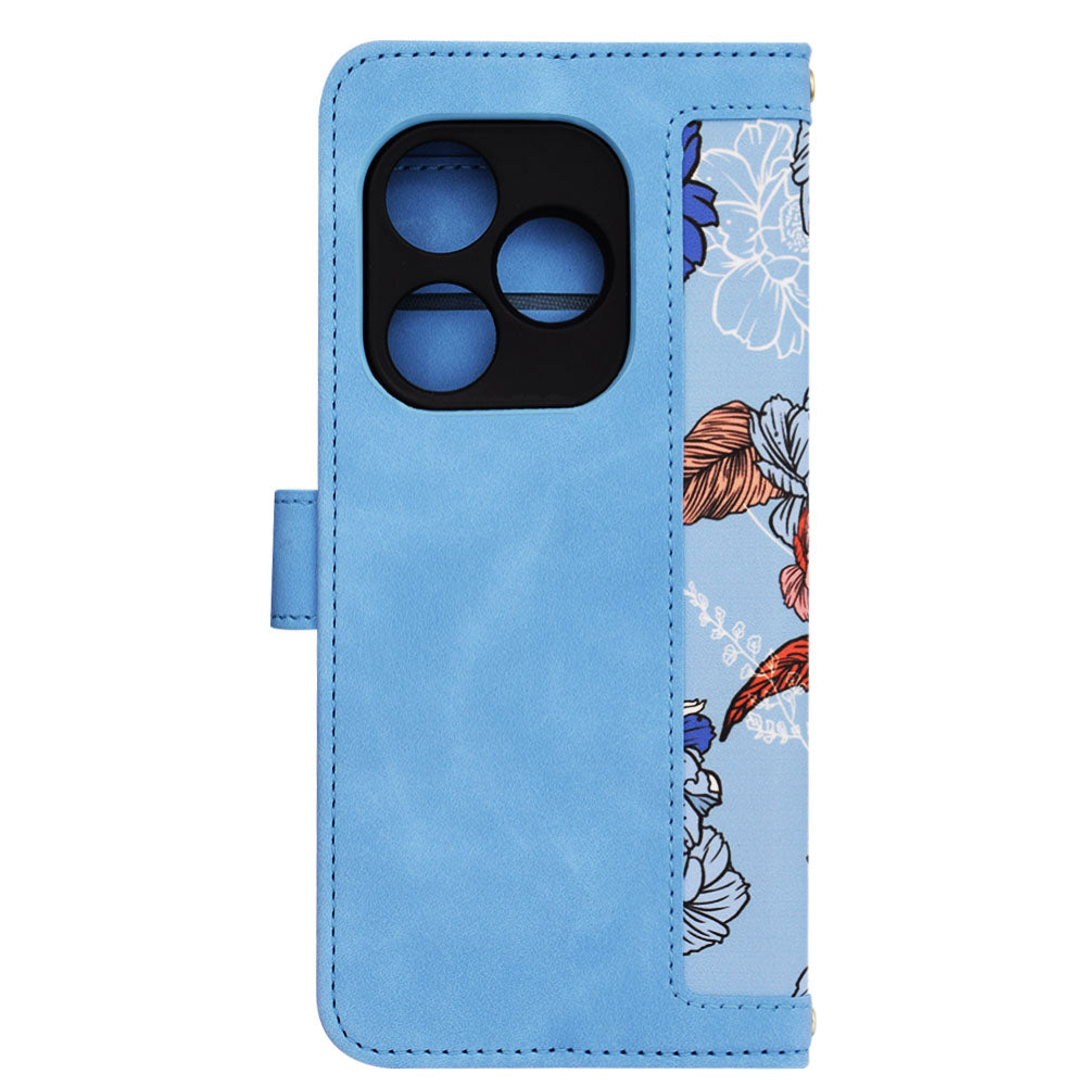 Capa para Realme GT 6T / GT 6, Techsuit, FlipCraft, Azul
