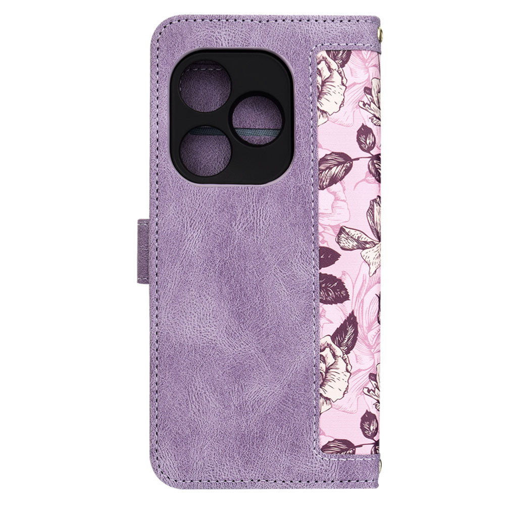Capa para Realme GT 6T / GT 6, Techsuit, FlipCraft, Roxo