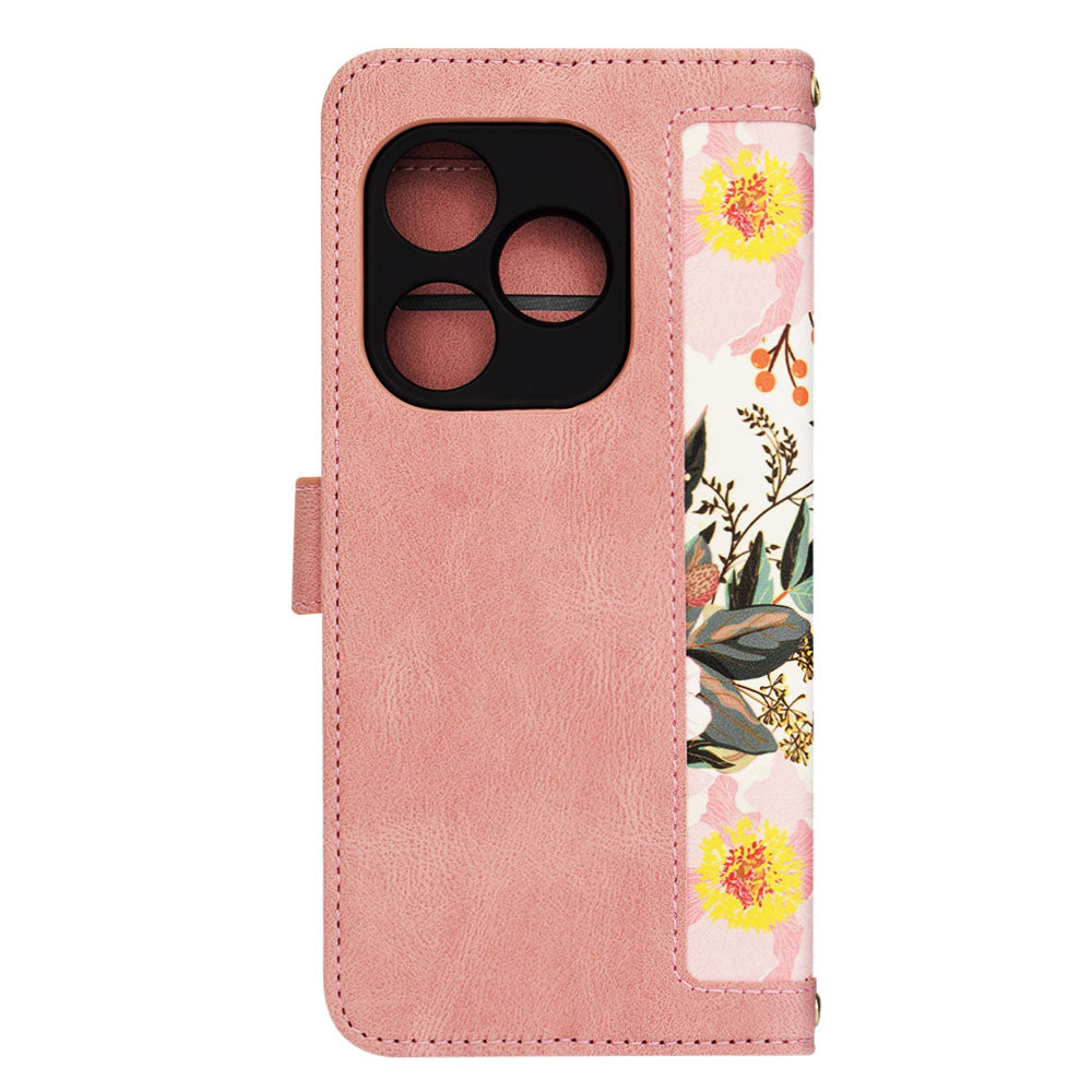 Capa para Realme GT 6T / GT 6, Techsuit, FlipCraft, Rosa