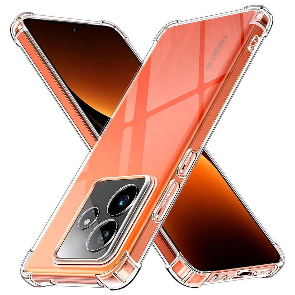 Capa para Realme GT 7, Techsuit, Shockproof Clear, Transparente