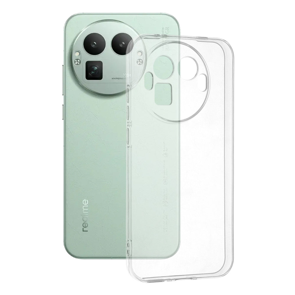 Capa para Realme GT 8 Pro, Techsuit, Clear (Corte Redondo para Câmera), Transparente