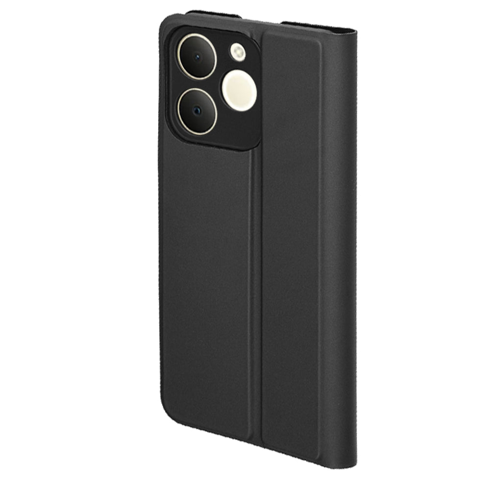 Case for Realme Note 70T, Techsuit, Magskin Book, Black