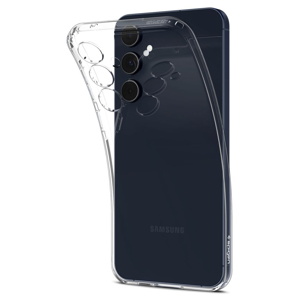 Capa para Samsung Galaxy A55 5G A556, Spigen, Cristal líquido, Transparente ACS07537