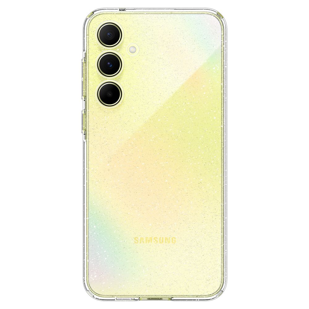Capa para Samsung Galaxy A55 5G A556, Spigen, Liquid Crystal Glitter, Transparente ACS07538