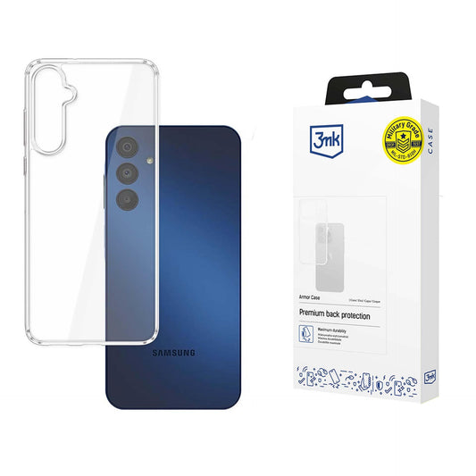 Capa para Samsung Galaxy A16 5G A166 / A16 4G A165, 3MK, Armour, Transparente