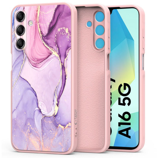 Capa para Samsung Galaxy A16 5G A166 / A16 4G A165, Tech-Protect, Ícone, Roxo