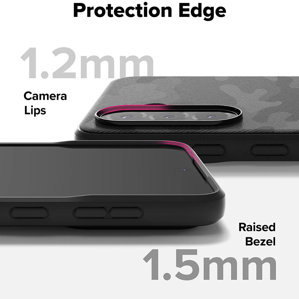 Capa para Samsung Galaxy A56 A566 / A36 A366, Ringke, Onyx Camo, Preta