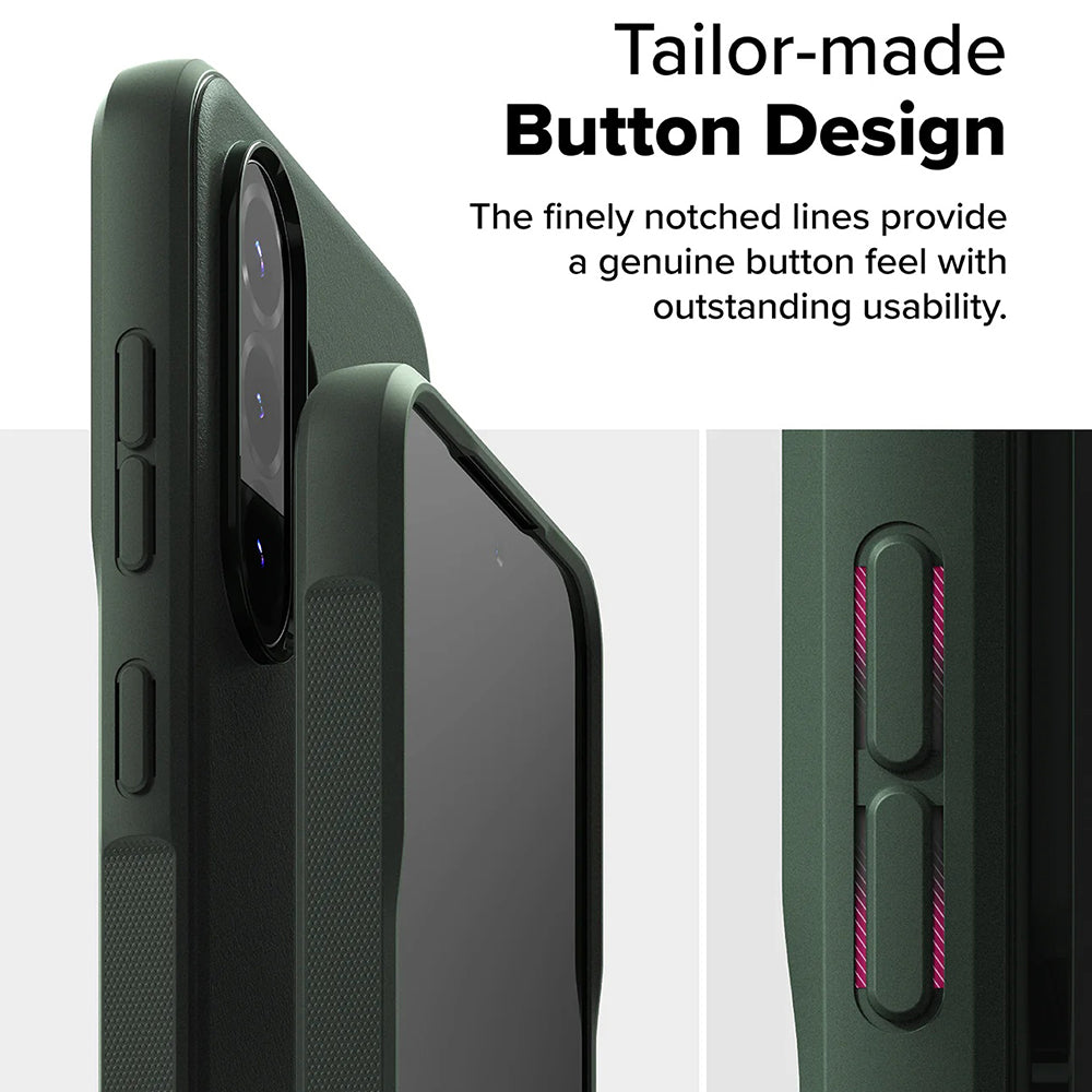 Capa para Samsung Galaxy A56 A566 / A36 A366, Ringke, Onyx, Verde