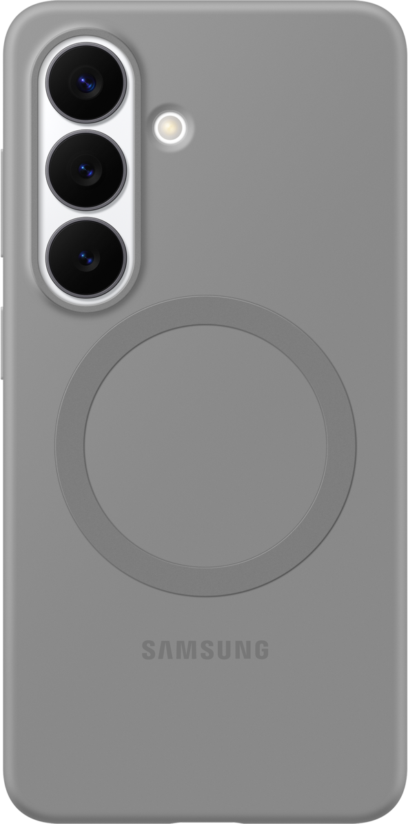 Capa para Samsung Galaxy S26 S942, Silicone Magnet Case, Cinza EF-ES942CJEGWW