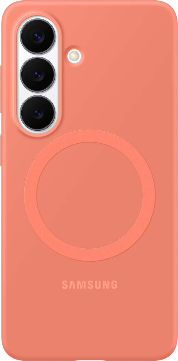 Capa para Samsung Galaxy S26 S942, Silicone Magnet Case, Vermelha EF-ES942COEGWW