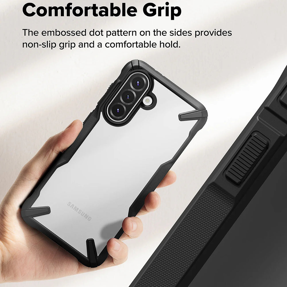 Capa para Samsung Galaxy A56 A566 / A36 A366, Ringke, Fusion X, Preta