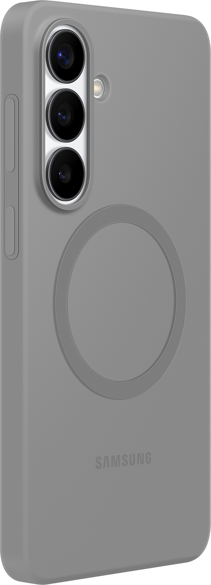 Capa para Samsung Galaxy S26 Plus S947, Silicone Magnet Case, Cinza EF-ES947CJEGWW