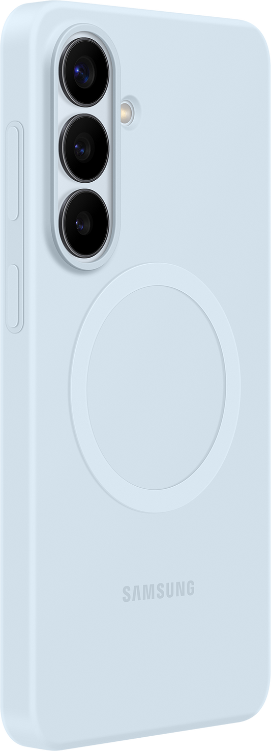 Capa para Samsung Galaxy S26 Plus S947, Silicone Magnet Case, Azul EF-ES947CLEGWW