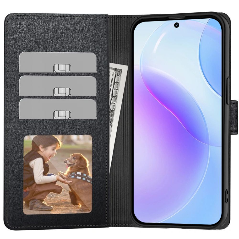 Capa para Samsung Galaxy A37 5G / A56 A566 / A36 A366, Tech-Protect, Wallet, Preta