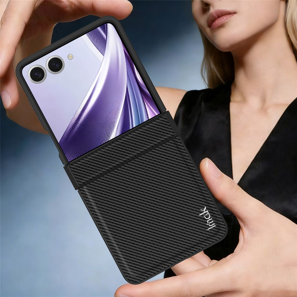 Capa para Samsung Galaxy Z Flip8 F776, Imak, Carbono, Preta