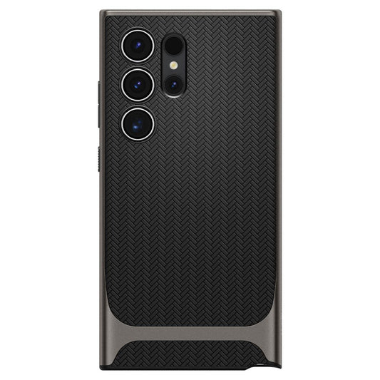 Case for Samsung Galaxy S24 Ultra S928, Spigen, Neo Hybrid, Gray ACS07305