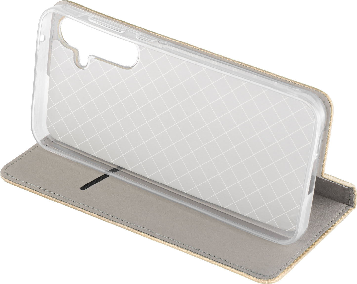 Capa para Samsung Galaxy A16 5G A166 / A16 4G A165, OEM, Smart Magnet, Dourada