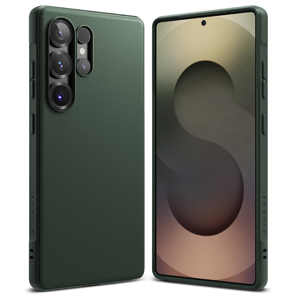 Capa para Samsung Galaxy S25 Ultra S938, Ringke, Onyx, Verde