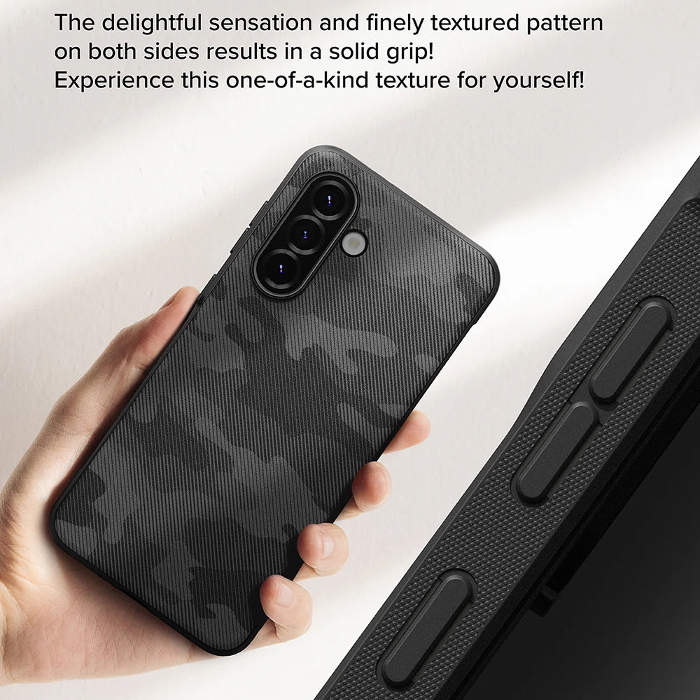 Capa para Samsung Galaxy A56 A566 / A36 A366, Ringke, Onyx Camo, Preta