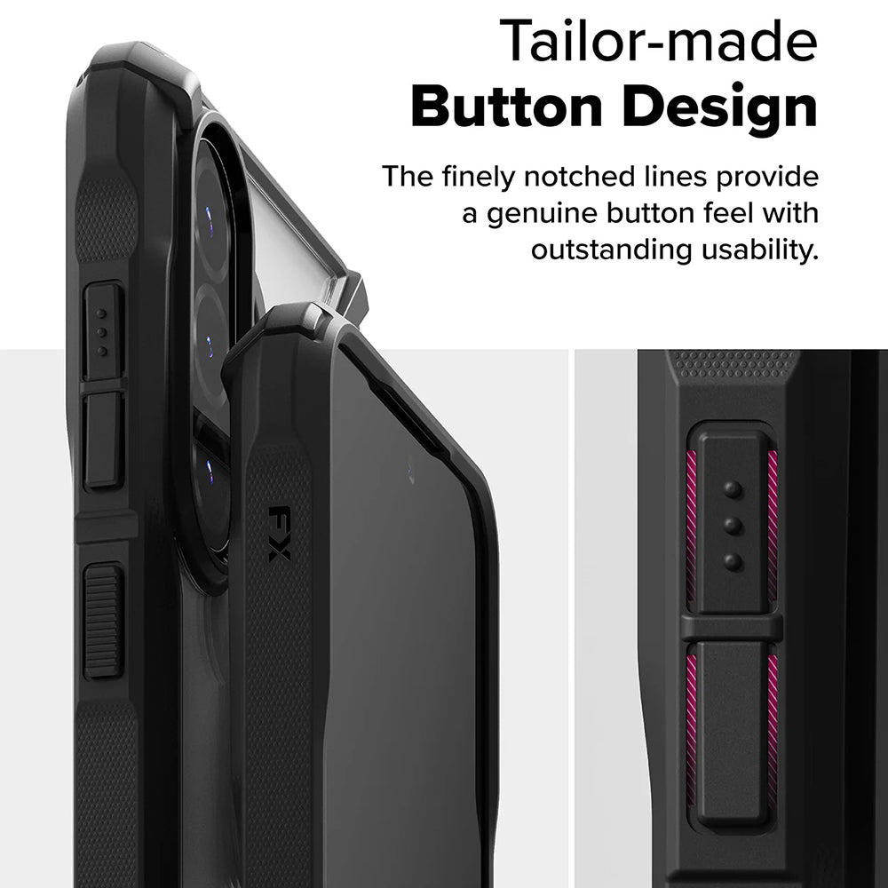 Capa para Samsung Galaxy A56 A566 / A36 A366, Ringke, Fusion X, Preta