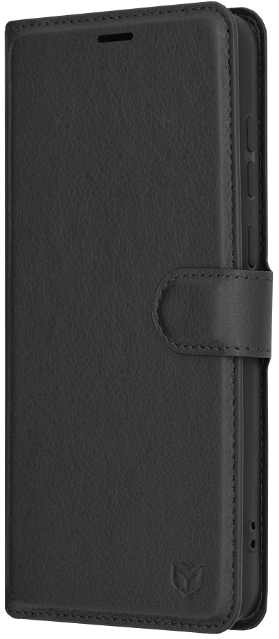 Capa para Samsung Galaxy A05 A055, Techsuit, Leather Folio, Preta