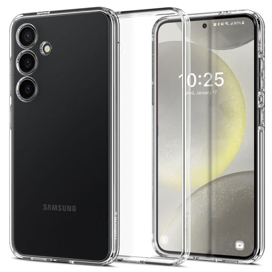Capa para Samsung Galaxy S24 S921, Spigen, Liquid Crystal, Transparente