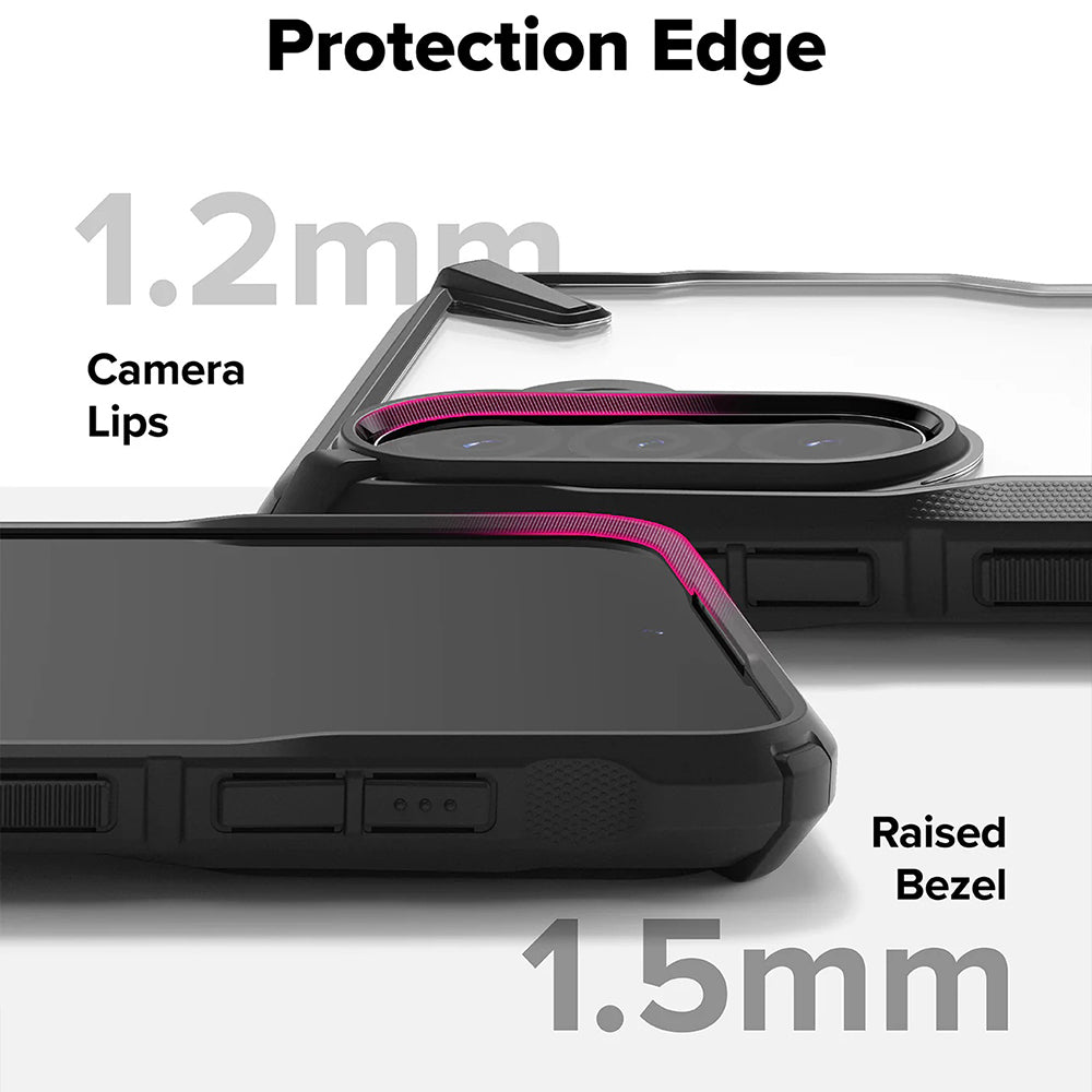 Capa para Samsung Galaxy A56 A566 / A36 A366, Ringke, Fusion X, Preta