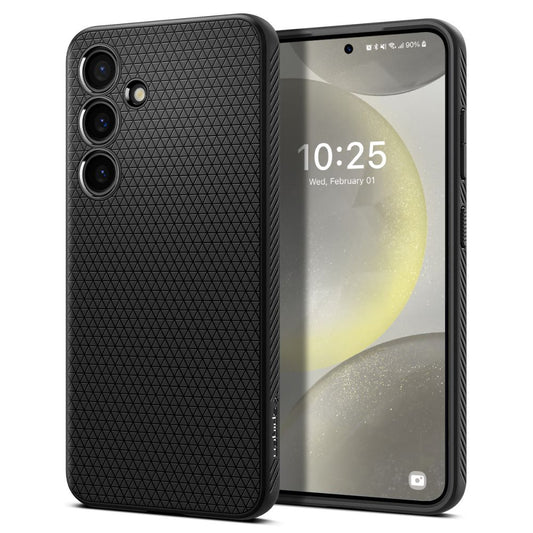 Capa para Samsung Galaxy S24 S921, Spigen, Liquid Air, Preto