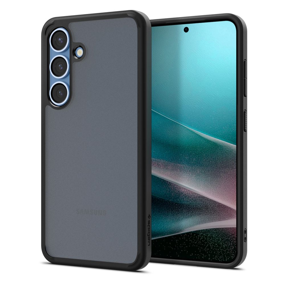 Capa para Samsung Galaxy S25 S931, Spigen, Ultra Hybrid, Preto Satinado ACS09007