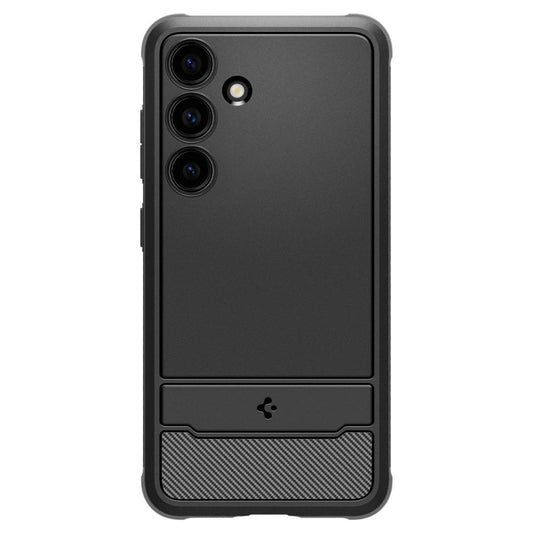 Capa para Samsung Galaxy S24 S921, Spigen, Rugged Armour, Preto ACS07346