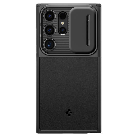 Bolsa para Samsung Galaxy S24 Ultra S928, Spigen, OPTIK ARMOR, Preto ACS07313