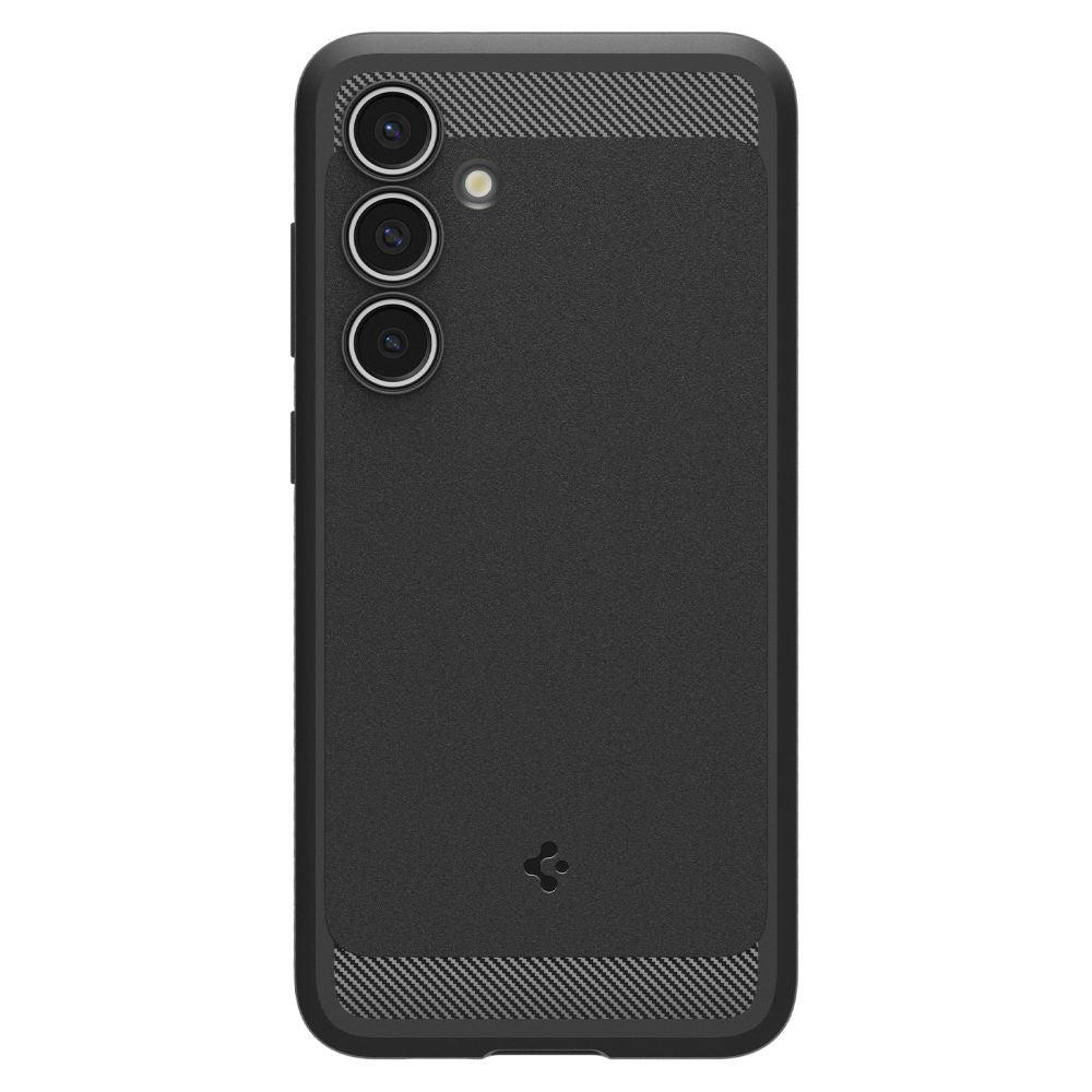 Capa para Samsung Galaxy S24 FE S721, Spigen, Rugged Armor, Preta ACS08578