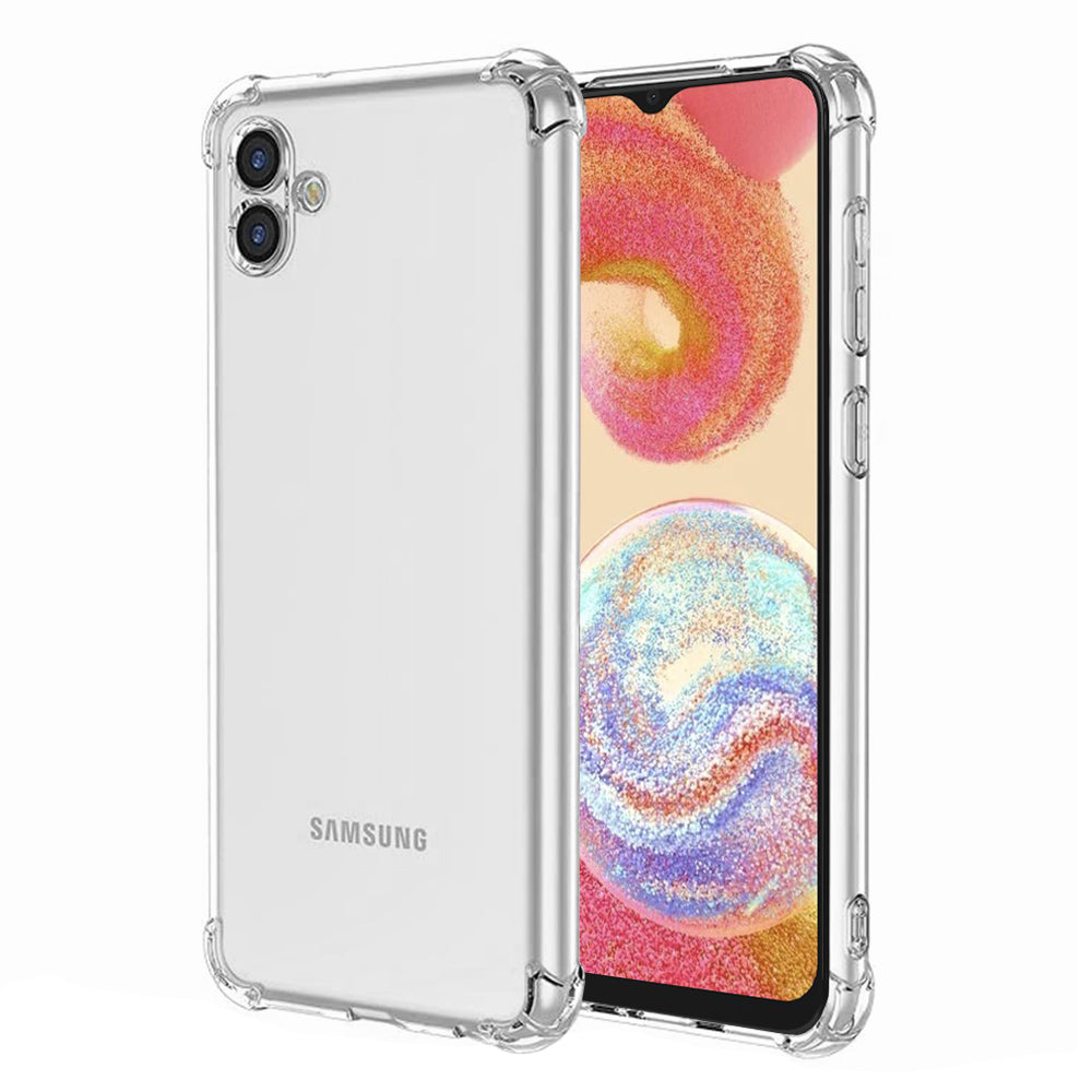 Capa para Samsung Galaxy A04e A042 / M04 M045, Techsuit, Transparente Antichoque, Transparente