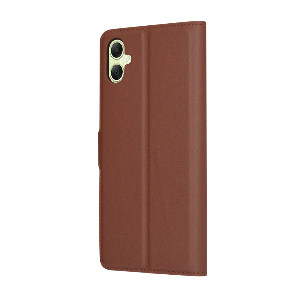 Capa para Samsung Galaxy A05 A055, Techsuit, Leather Folio, Castanha