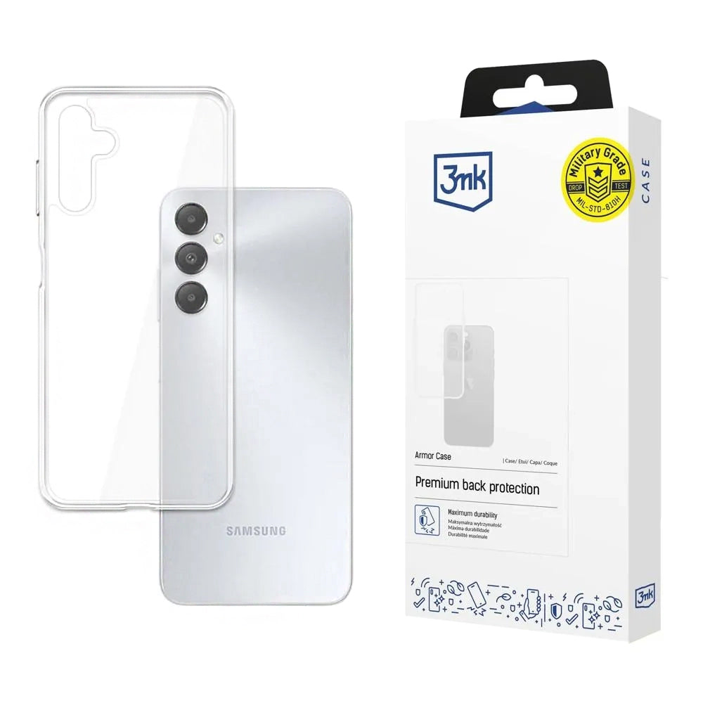 Capa para Samsung Galaxy A05s A057, 3MK, Armor, Transparente