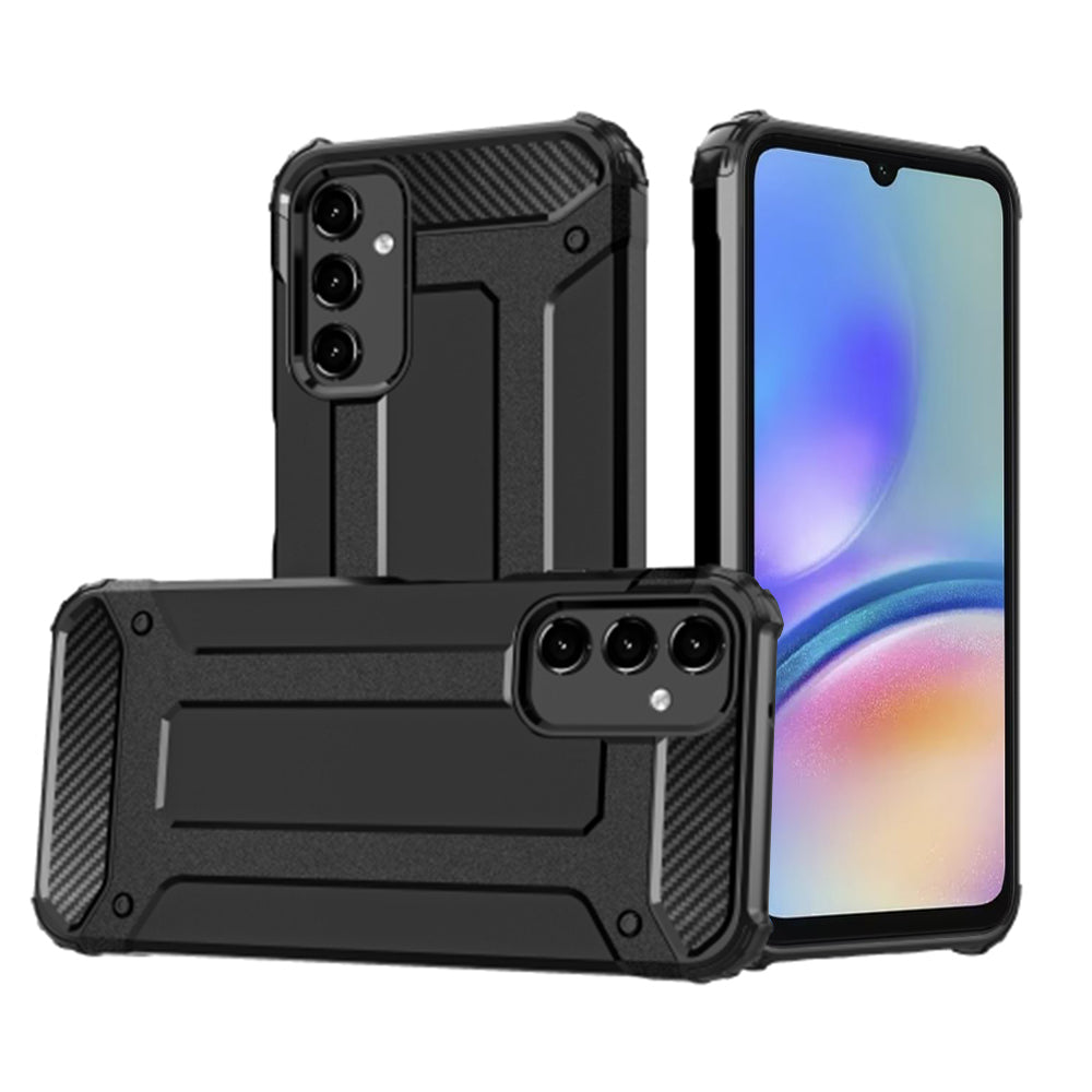 Capa para Samsung Galaxy A05s A057, Techsuit, Hybrid Armor, Preta