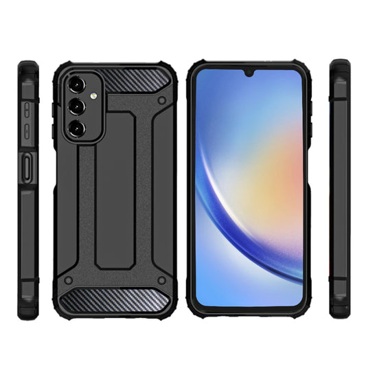 Capa para Samsung Galaxy A05s A057, Techsuit, Hybrid Armor, Preta