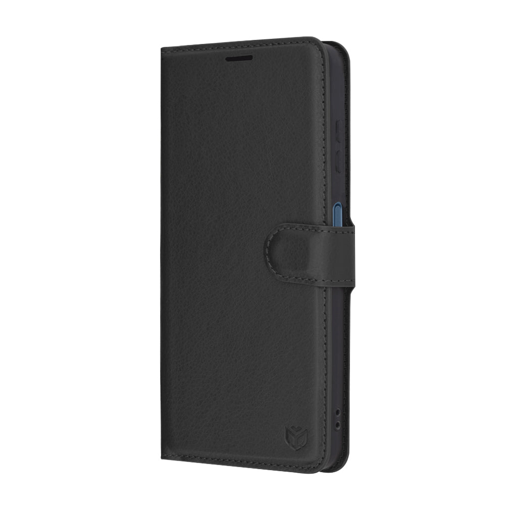 Capa para Samsung Galaxy A06 A065, Techsuit, Leather Folio, Preta